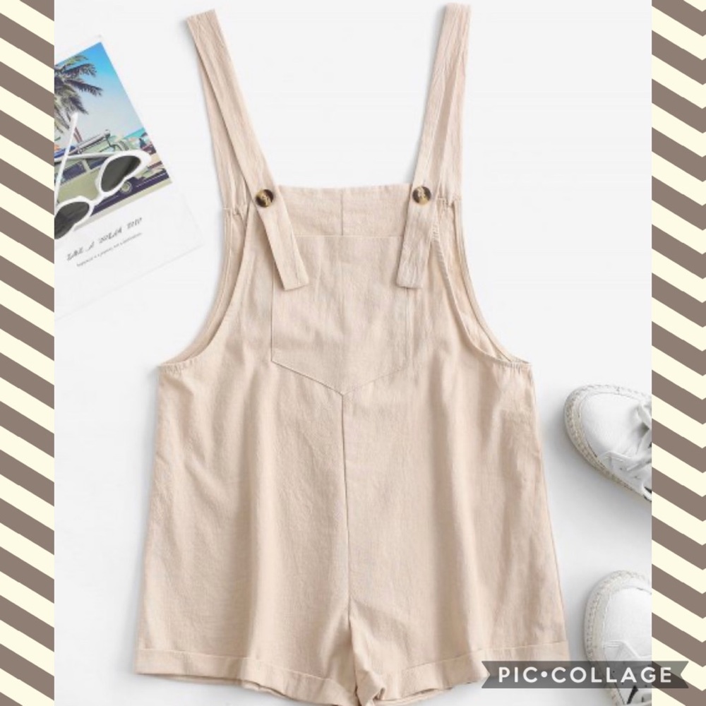 Zaful Overall Romper NTW🏷